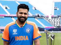 
      
      Rohit Sharma takes trip of Nassau County Stadium ahead of T20 WC
      
      