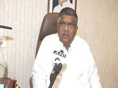 
      
      Mamata Banerjee became CM twice through EVM voting: Ravi Shankar 
      
      