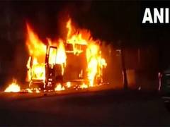 
      
      Fire breaks out in parked ambulance at Madhya Pradesh's Jabalpur
      
      
