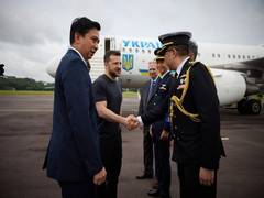 
      
      Zelenskyy arrives in Singapore, set to address ShangriLa Dialogue
      
      