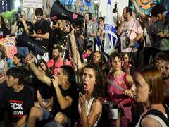 
      
      Tel Aviv streets flooded as protesters demand hostage swap deal
      
      