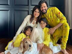 
      
      This is how Riteish, Genelia showered love on son Rahyl’s B'day
      
      