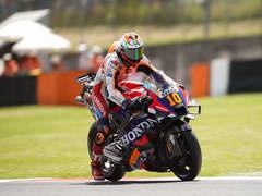 
      
      Marini prepares for Sunday, Mir forced to retire from sprint
      
      