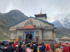 
      
      Uttarakhand: Over 6 lakh pilgrims visit Kedarnath since May 10
      
      