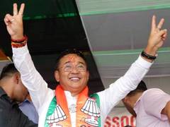 
      
      Prem Singh Tamang led SKM  storms back to power in Sikkim
      
      