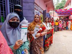 
      
      Final voter turnout for Phase 4 of Odisha elections at 74.41 pc
      
      