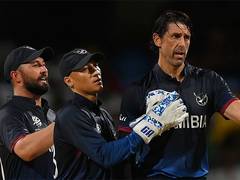 
      
      T20 WC: David Wiese's Super Over heroics help Namibia beat Oman
      
      