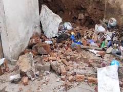 
      
      Telangana: Two dead, 3 injured after wall collapses
      
      