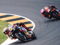 
      
      Competitive race pace buoys Marini, Honda look to Monday gain
      
      