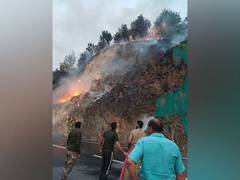 
      
      J-K: Massive forest fire breaks out near Suigarh forest in Doda 
      
      
