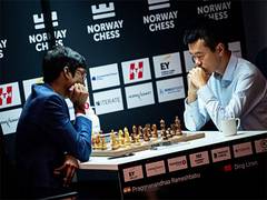 
      
      Norway Chess, Round-7: Praggnanandhaa beats World Champion Liren
      
      
