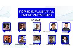 
      
      India’s Top 10 Most Influential Entrepreneurs of 2024
      
      