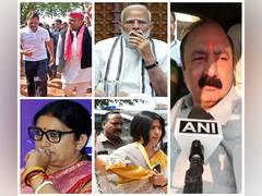 
      
      SP-Congress alliance dents BJP's bangwagon in UP
      
      