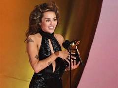 
      
      Miley Cyrus opens up about Grammy success
      
      