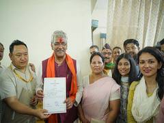 
      
      BJP clinches all 5 seats in Uttarakhand, scores hat-trick
      
      