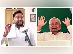 
      
      Tejashwi Yadav, Nitish Kumar on same flight to attend meetings
      
      