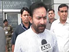 
      
      G Kishan Reddy arrives in Delhi for NDA meeting
      
      