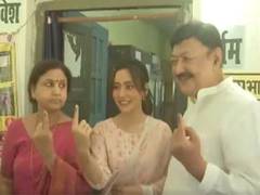 
      
      Neha Sharma on her dad Ajeet Sharma's LS defeat from Bhagalpur
      
      