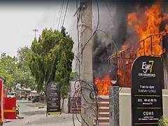 
      
      Fire broke out in Lajpat Nagar-based hospital
      
      