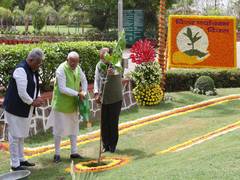 
      
      PM Modi launches 'Ek Ped Maa Ke Naam' campaign
      
      