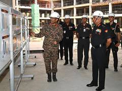 
      
      Army Chief Manoj Pande reviews progress of new Thal Sena Bhawan
      
      
