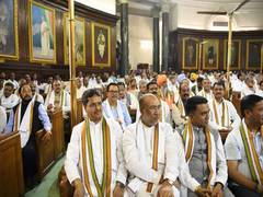 
      
      Tripura CM congratulates Modi after unanimously elected as leader
      
      