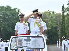 
      
      Eastern Naval Command chief awards 'wings' to Naval pilots
      
      