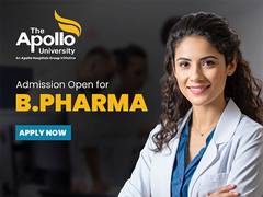 
      
      The Apollo University Rolls Out B. Pharmacy Degree
      
      