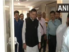 
      
      Pushkar Singh Dhami inspects Uttarakhand Niwas in Delhi
      
      