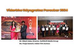 
      
      SwiftNLift Media Group Presents Vidarbha UdyogRatna Puraskar 2024
      
      
