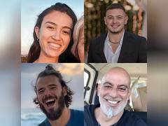 
      
      Four Israeli hostages rescued from Gaza
      
      
