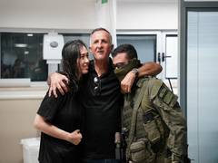 
      
      Israel: Rescued hostage Noa Argamani reunites with family 
      
      