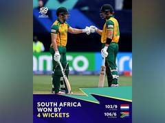 
      
      T20 WC: Miller's fighting fifty powers SA win over Netherlands
      
      