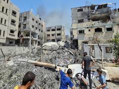 
      
      Egypt condemns Israeli attacks on Nuseirat camp in central Gaza
      
      