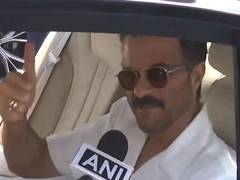 
      
      Anil Kapoor reaches Delhi to attend Modi's swearing-in ceremony
      
      
