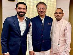 
      
      Vikrant Massey attend oath-taking ceremony of PM-designate Modi
      
      