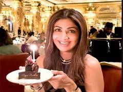 
      
      Shilpa Shetty shares glimpse from birthday celebration
      
      