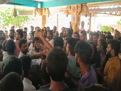 
      
      Janasena, TDP workers clash over control of temple management 
      
      