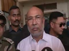 
      
      Manipur CM Biren Singh’s security convoy attacked by armed miscre
      
      