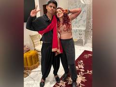 
      
      Nupur Shikhare takes the Bollywood route to lift Ira Khan's mood
      
      