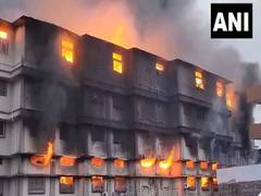
      
      Fire breaks out at factory in Maharashtra's Bhiwandi
      
      