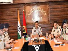
      
      Kashmir Police reviews security prep ahead of Amarnath Yatra
      
      