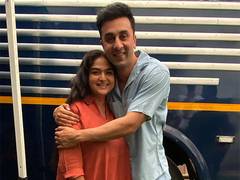 
      
      Indira Krishna drops pic with co-star Ranbir Kapoor from sets
      
      