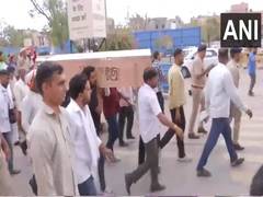 
      
      Bodies of four killed in J-K attack brought to Jaipur
      
      
