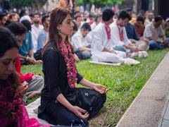 
      
      Samantha Ruth Prabhu shares glimpse of blissful meditation sessio
      
      