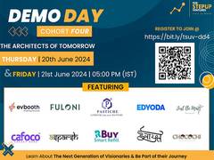 
      
      Startup Incubator The StepUp Ventures Announces Cohort 4 Demo Day
      
      
