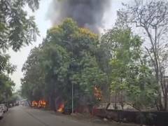
      
      Fire breaks out in chemical factory in Thane
      
      