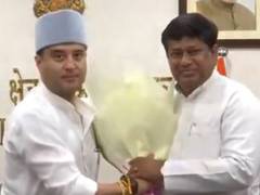 
      
      Jyotiraditya Scindia officially takes charge as Minister of DoNER
      
      