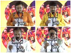 
      
      Odisha: Prithviraj Harichandan, Mukesh Mahaling take oath
      
      