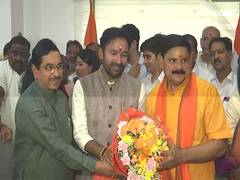 
      
      G Kishan Reddy takes charge as Union Minister of Coal and Mines
      
      